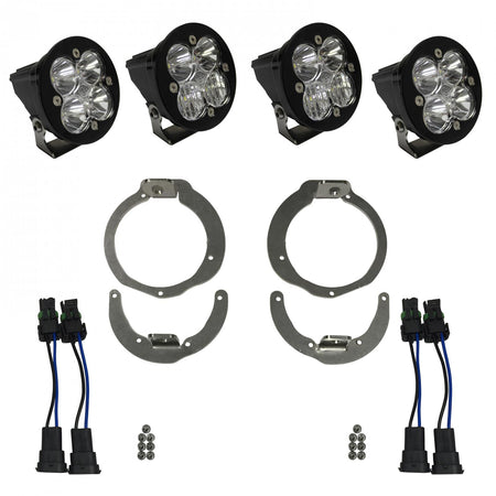 Baja Designs Can-Am Squadron-R Sport Headlight Kit - Can-Am 2013-16 Maverick; 2011-16 Renegade