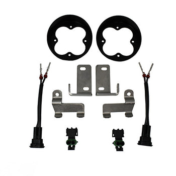 Baja Designs Toyota Fog Pocket Light Mount Kit For Squadron-R Lights - Toyota 2010-24 4Runner; 2012-23 Tacoma; 2014-21 Tundra