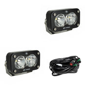 Baja Designs S2 Pro Black LED Auxiliary Light Pod Pair - Universal