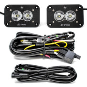 Baja Designs S2 Pro Black Flush Mount LED Light Pod Reverse Kit - Universal