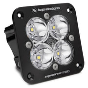 Baja Designs Squadron Pro Black Flush Mount LED Auxiliary Light Pod - Universal