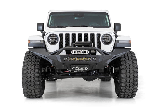 Addictive Desert Designs 2007-2023 JEEP JK/JL/JT STEALTH FIGHTER FRONT LICENSE PLATE BRACKET